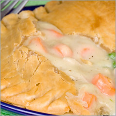 Chicken and Vegetable Pie